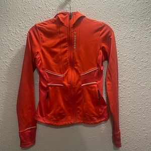 Brooks Orange Hooded‎ insulated Jacket,